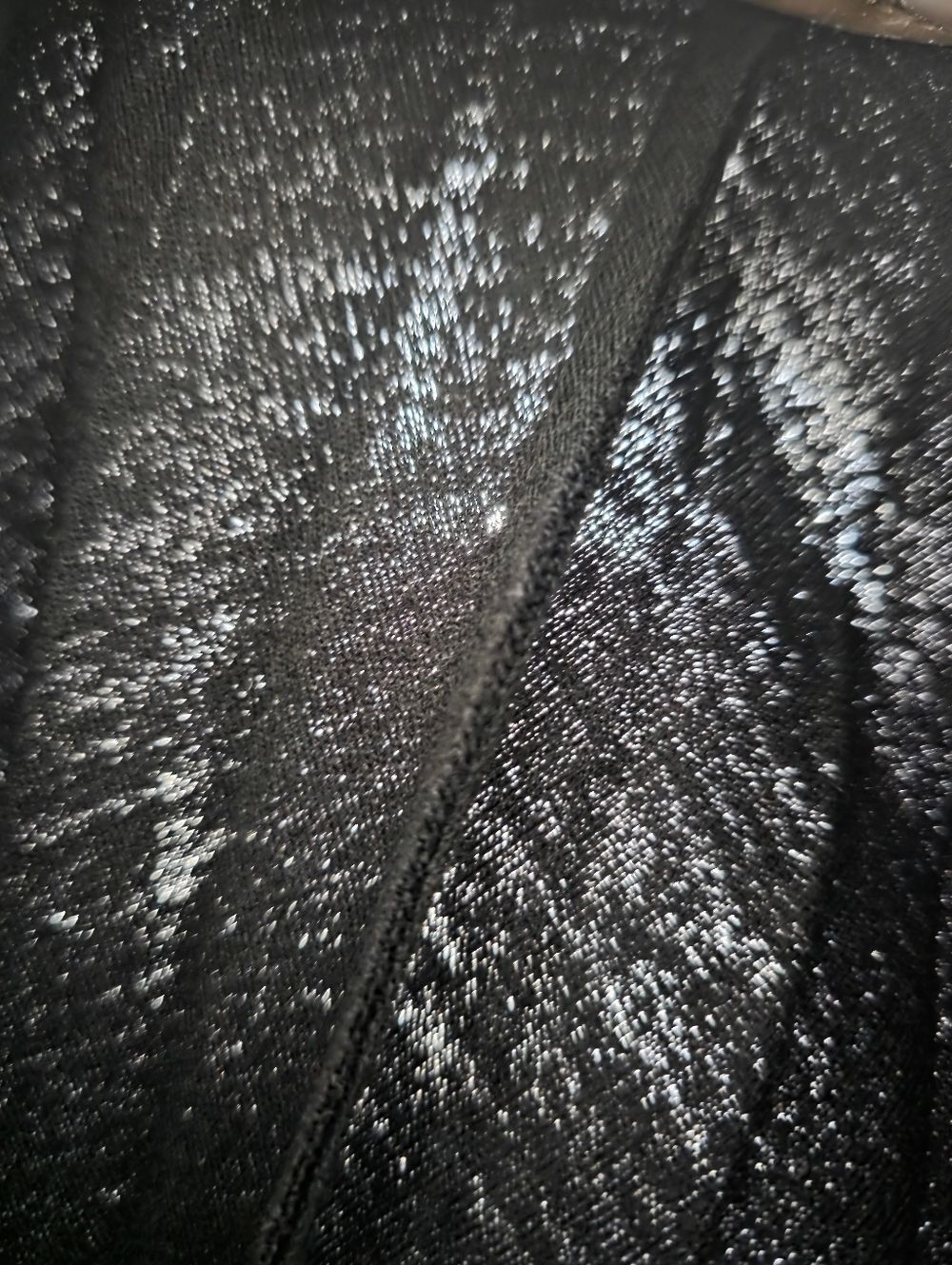 Vintage Black & Blue Virgin Wool Pleated Midi Skirt Womens 12 Set Of 2 Preppy - Picture 15 of 16